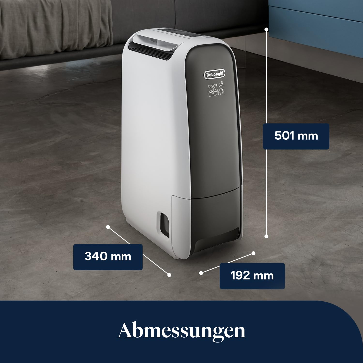 DeLonghi Tasciugo AriaDry Light Влагоуловител 6L/day (DNS65) DeLonghi Tasciugo AriaDry Light Влагоуловител 6L/day (DNS65)