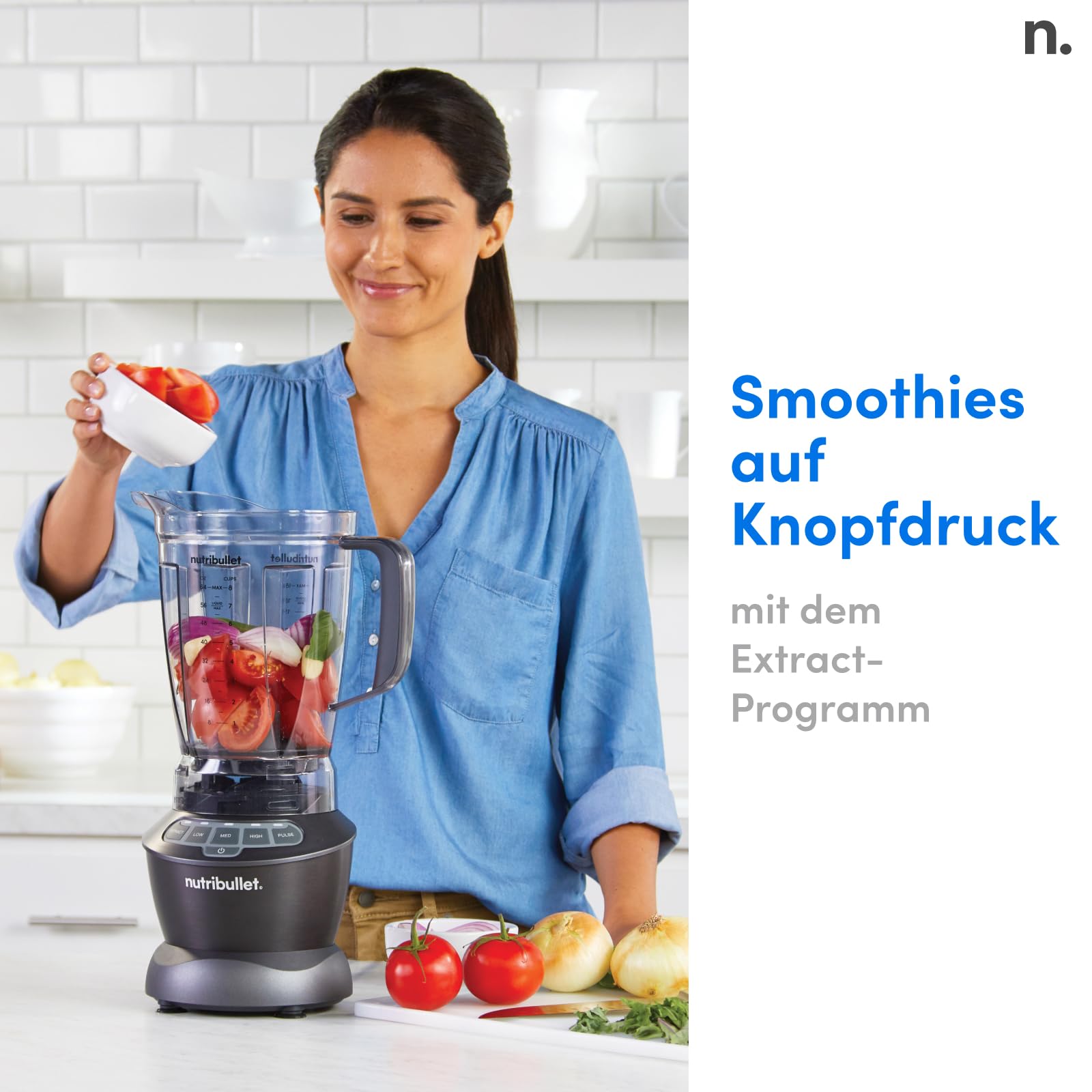 Блендер Nutribullet Full Size Combo NBF500MB 1200W Блендер Nutribullet Full Size Combo NBF500MB 1200W