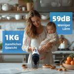 Anktel PowerClean 2400 безжична ръчна прахосмукачка – мокро и сухо почистване, LED осветление, HEPA филтър