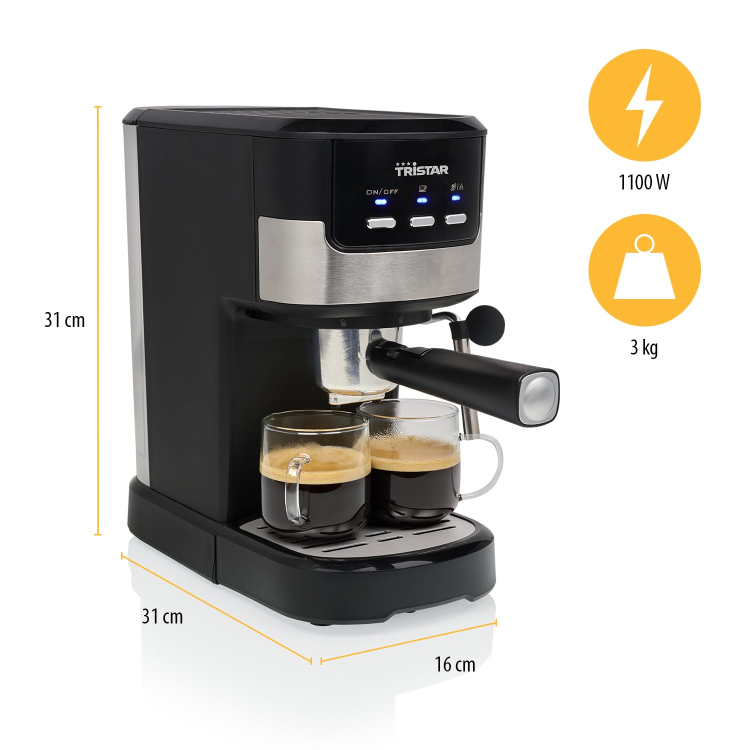 Tristar CM-2278 кафемашина 20 bar – Nespresso Tristar CM-2278 кафемашина 20 bar – Nespresso