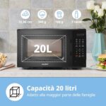 Микровълнова печка Comfee 20L CM-E202CC(BK) Черна