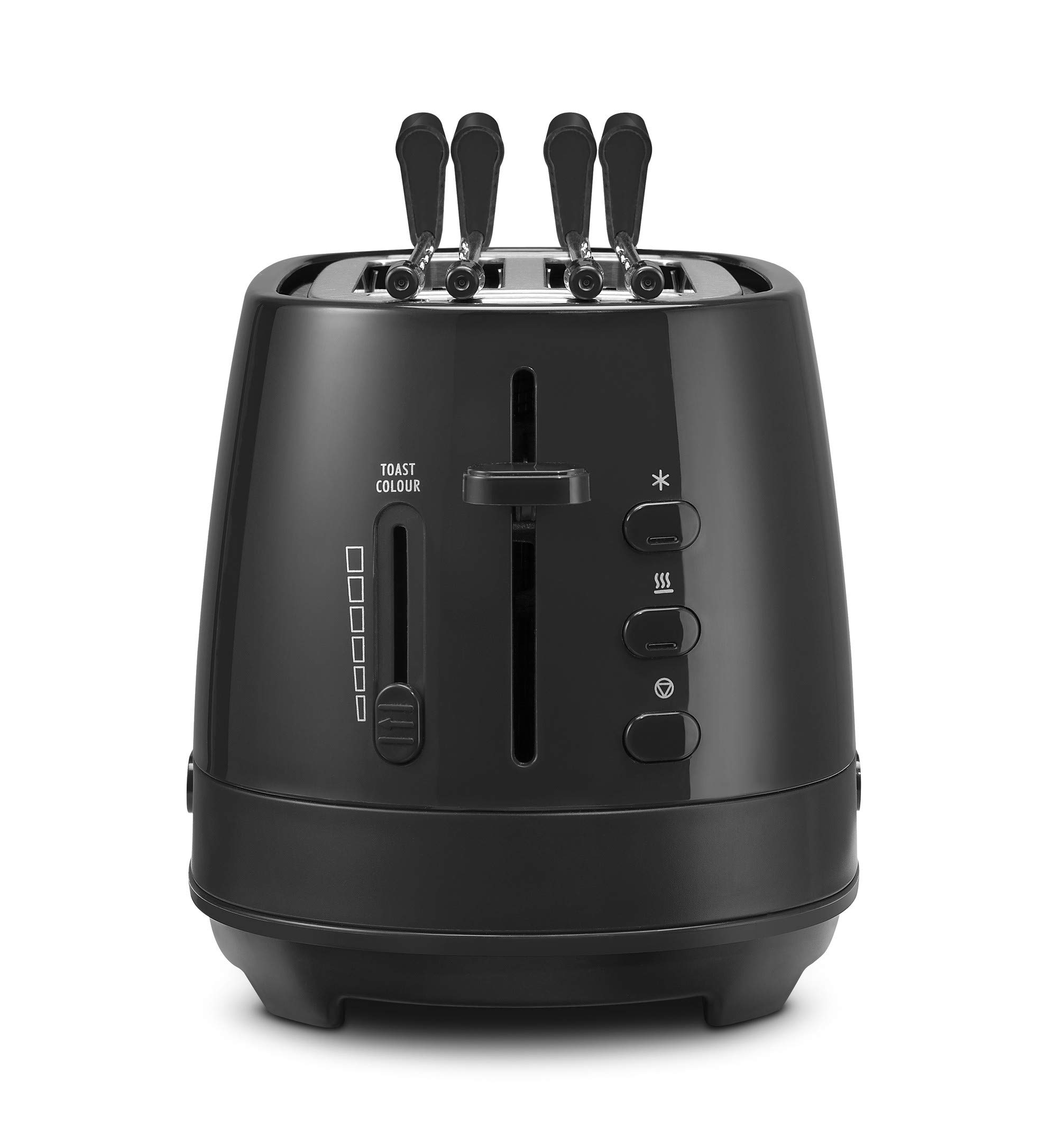 B07TWNFCC8_01 DeLonghi CTLAP2203 Тостер с щипки 550W