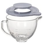 Стъклена Купа с Капак за KitchenAid 4.8L Миксер