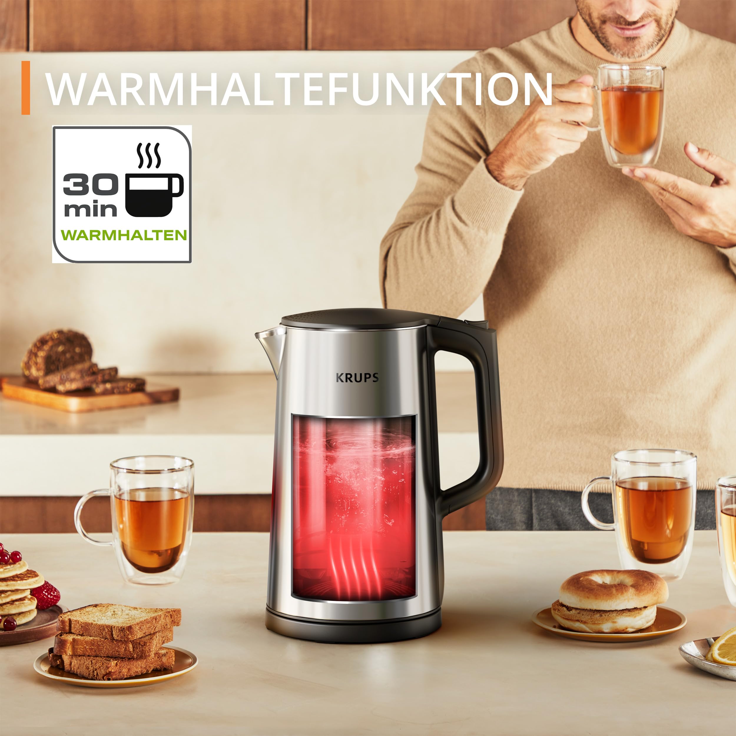 B0FJSCHL8Y_04 Krups BW871D Електрическа кана 1500W 1.7л
