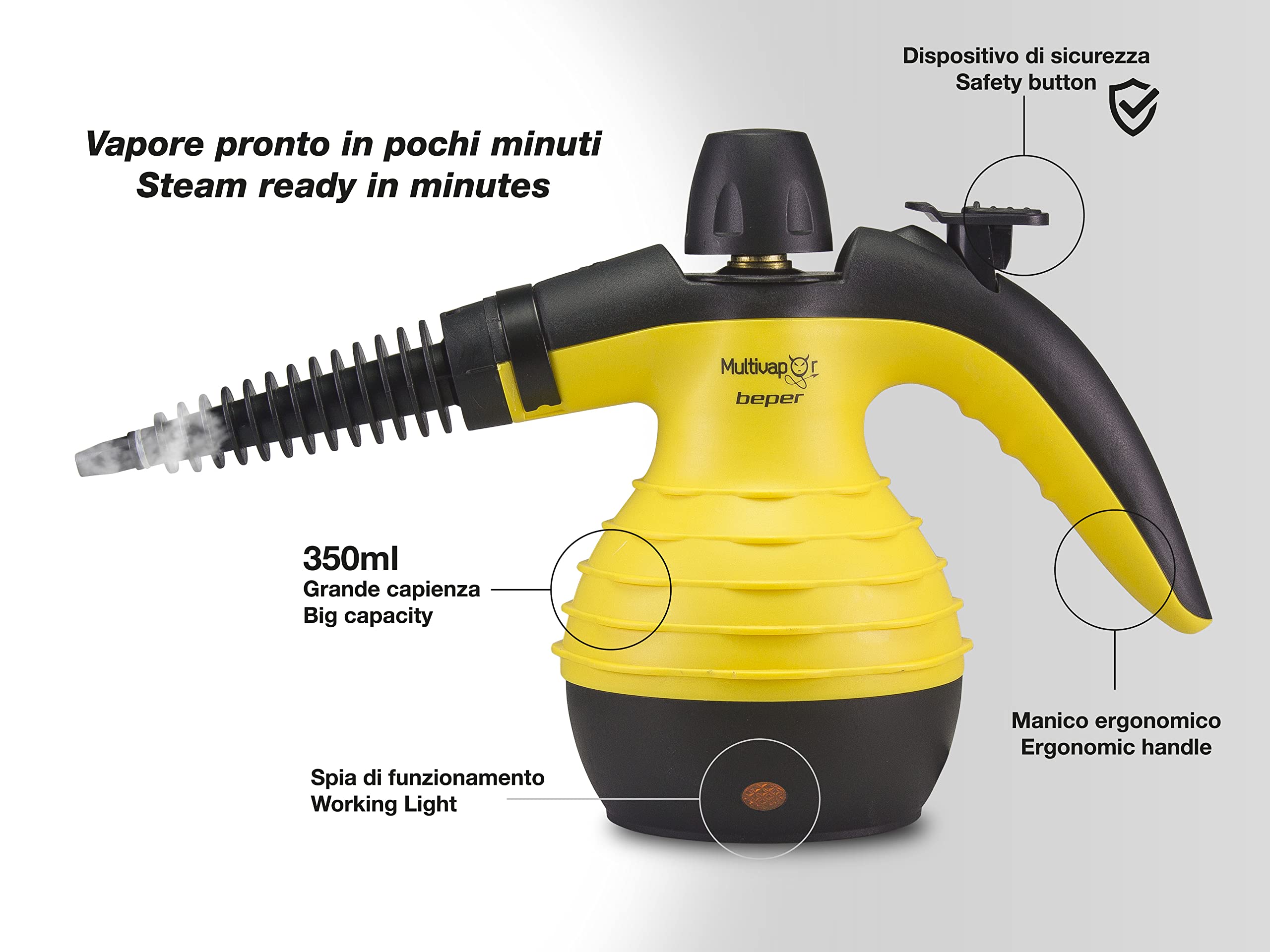 B01MTSEGF9_05 Beper 50.700 Ръчна парочистачка 1050W