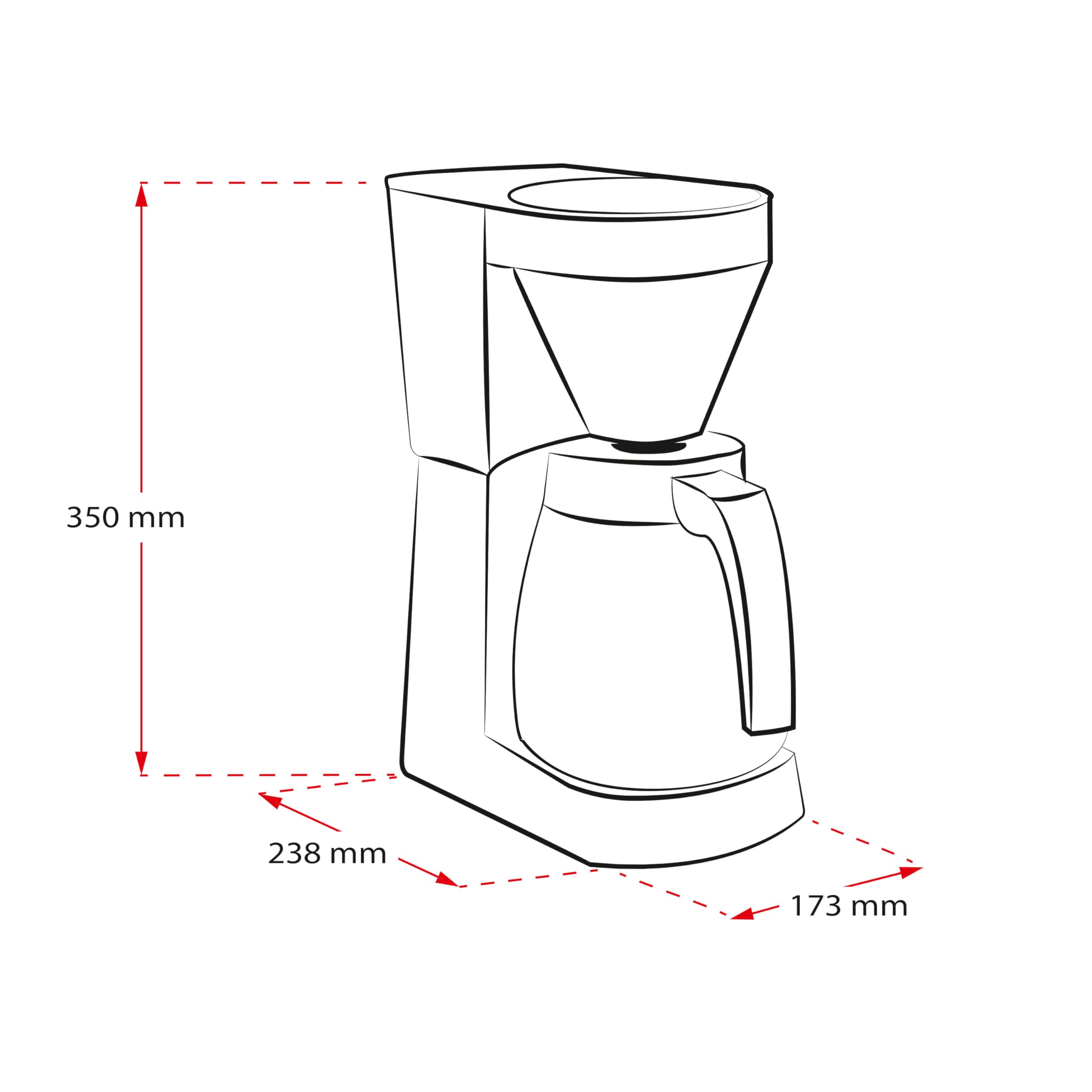 B07PJL77DK_03 Melitta 1023-05 Easy Therm II Кафемашина за шварц кафе