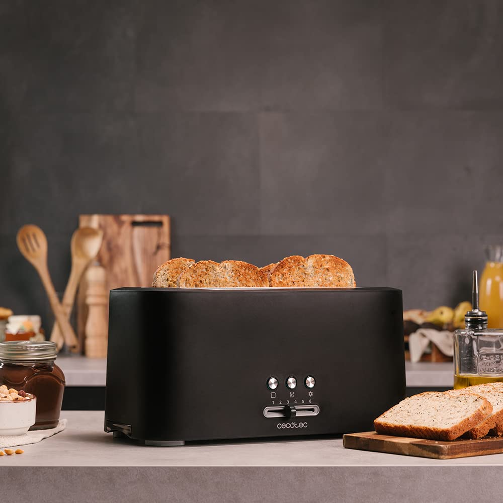 B095WPV2CJ_03 Cecotec Toast&Taste 16000 Тостер за 4 филийки