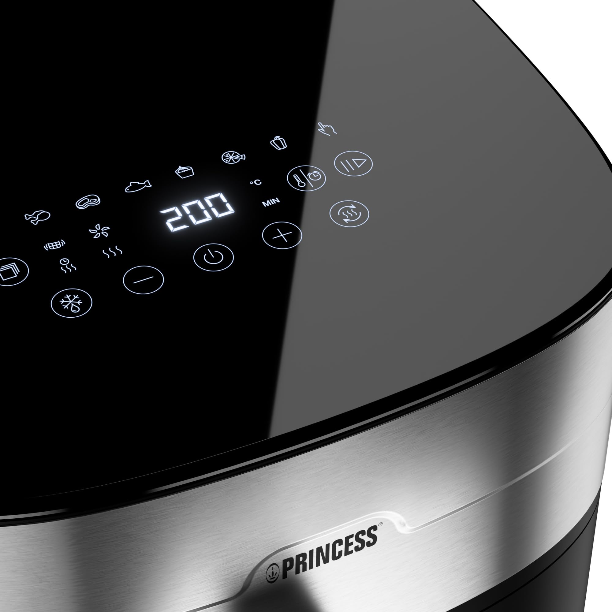 B0DTQ95TC7_04 Princess Dual Heat 182280 Фритюрник с горещ въздух 8L
