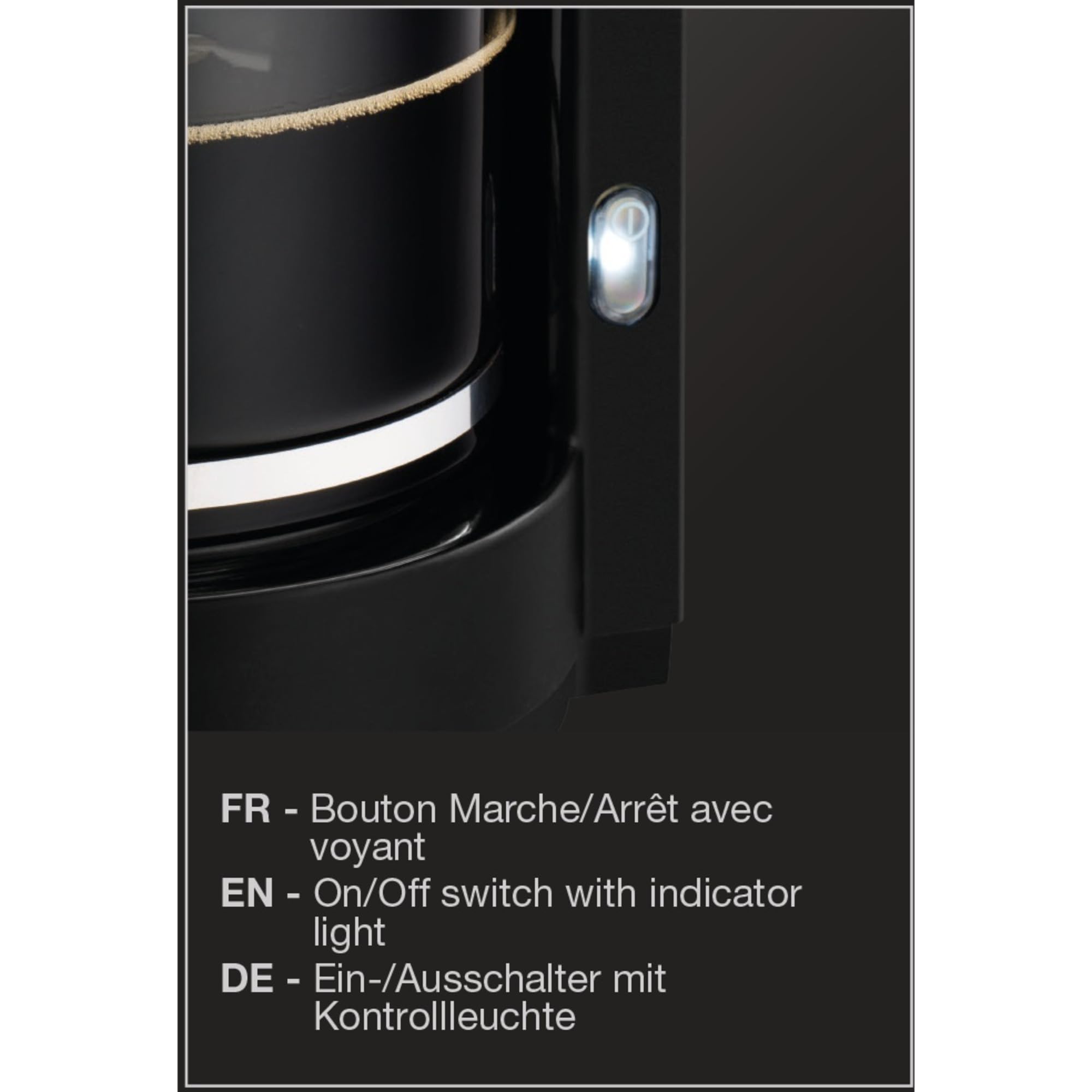 B00KCL8ZZO_08 KRUPS ProAroma F30908 Шварц кафемашина 1050 W