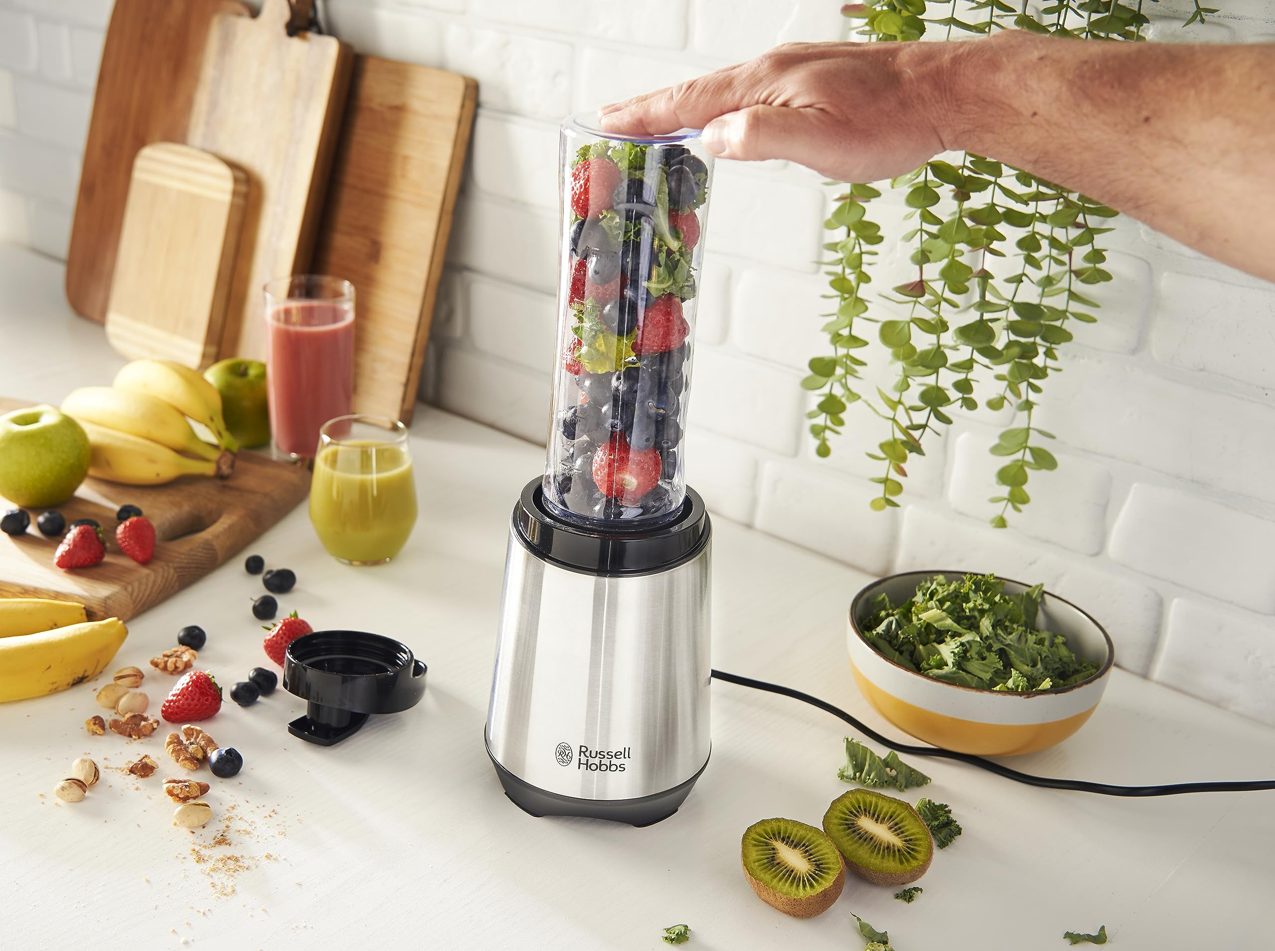 B0CBSB6PZL_02 Russell Hobbs 23472-56 Компактен блендер 300W