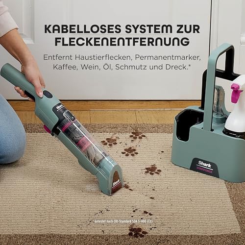 B0FN48QFLH_13 Shark StainForce HX100EUCP Безжична прахосмукачка за петна и тапицерии