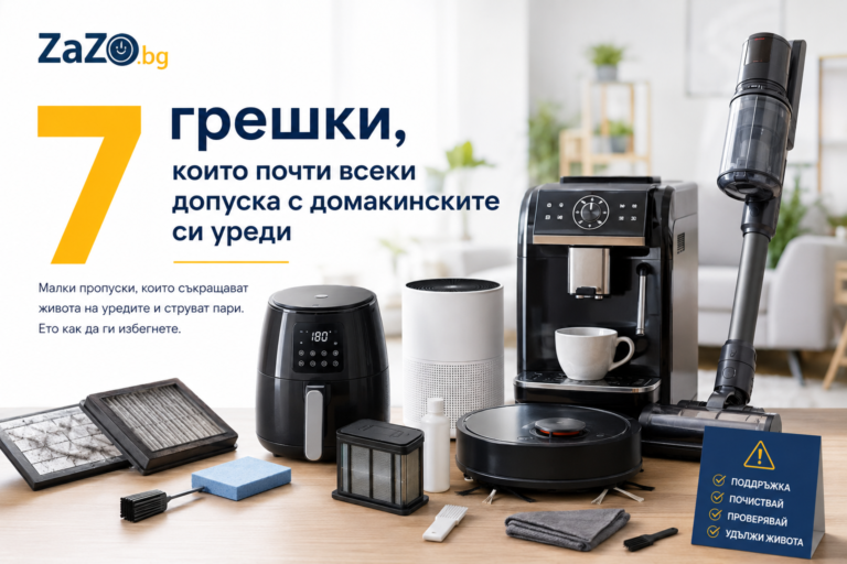 7 грешки, които почти всеки допуска с домакинските си уреди