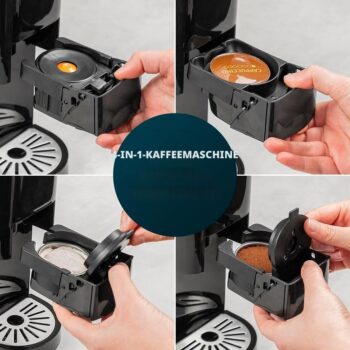 Princess Кафемашина за капсули Dolce Gusto, Nespresso, ESE Дози и Мляно Кафе