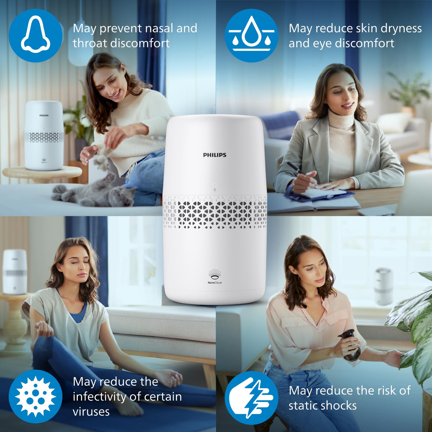 B09ZBJ4HWL_09 Philips HU2510/10 Овлажнител за въздух