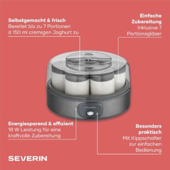 SEVERIN JG 3510 Уред за домашно кисело мляко