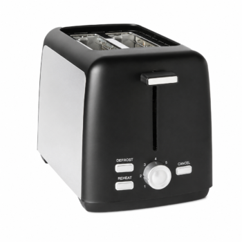 Amazon Basics TA01318B-GS Tостер за 2 филии 800W