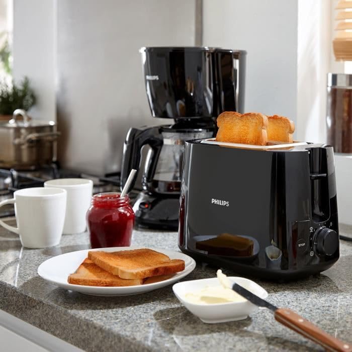 B01N9XBDTI_03 Philips Daily Collection HD2581/90 Тостер за 2 филии