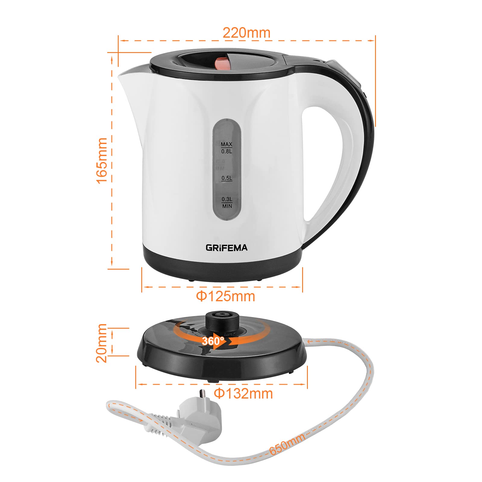 B093BYRMLH_02 GRIFEMA GC1001 Електрическа кана 0.8л