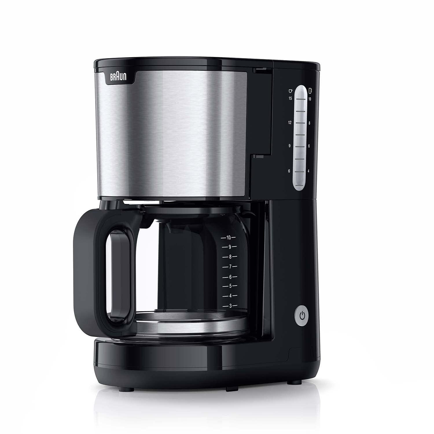 B0BBMQ7C6Q_01 Braun PurShine KF1500BK Шварц кафемашина с кана