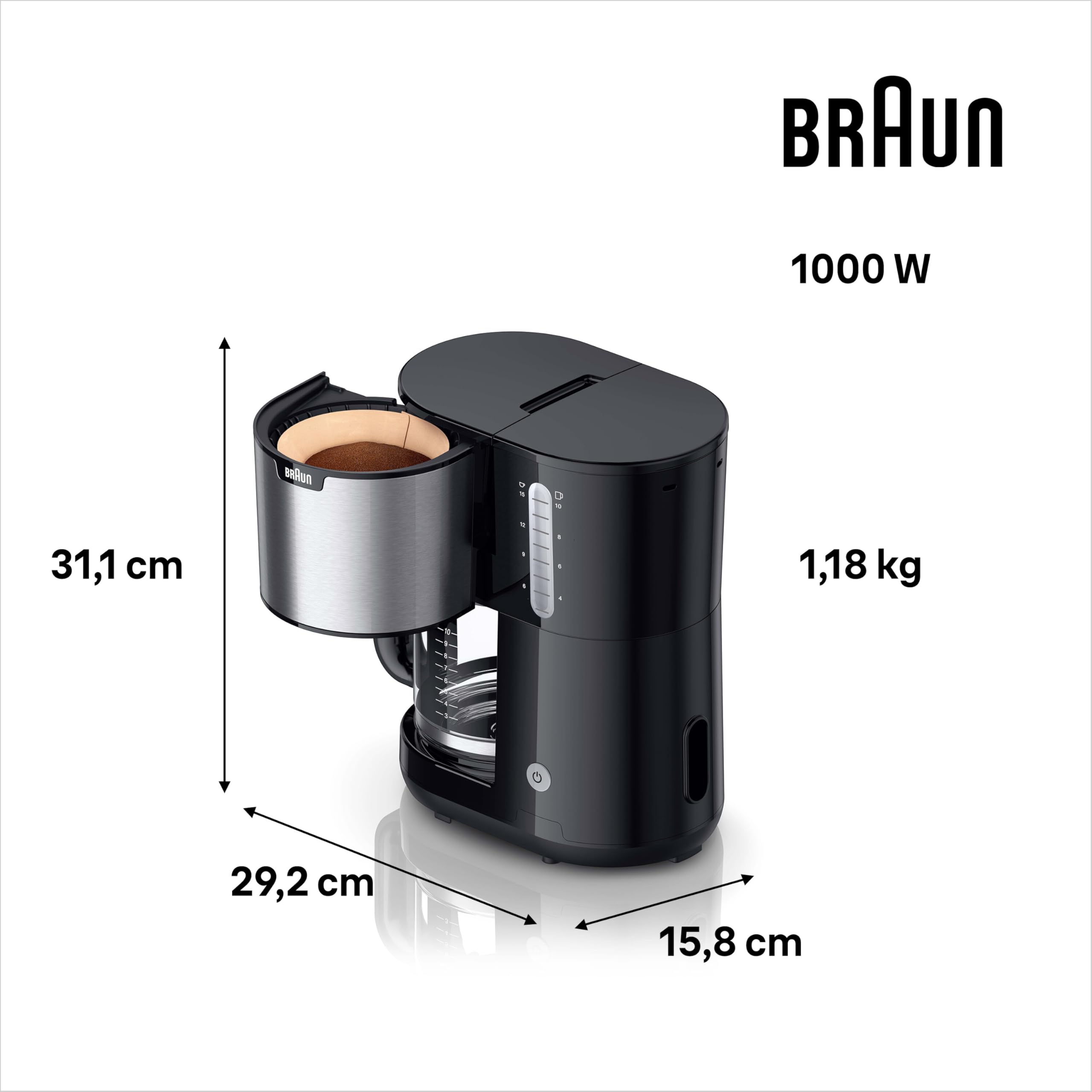 B0BBMQ7C6Q_05 Braun PurShine KF1500BK Шварц кафемашина с кана