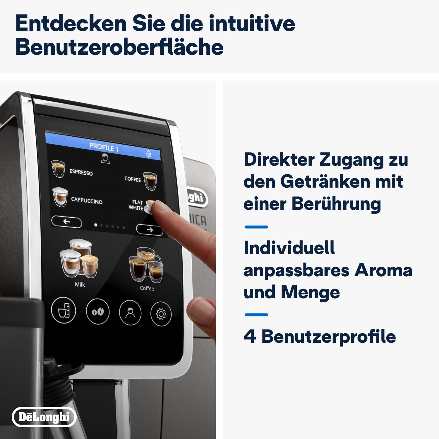 B0CKLKNBPY_06 DeLonghi Dinamica Plus ECAM380.95.TB Автоматична кафемашина