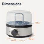 Amazon Basics EB6405-GS Уред за варене на яйца