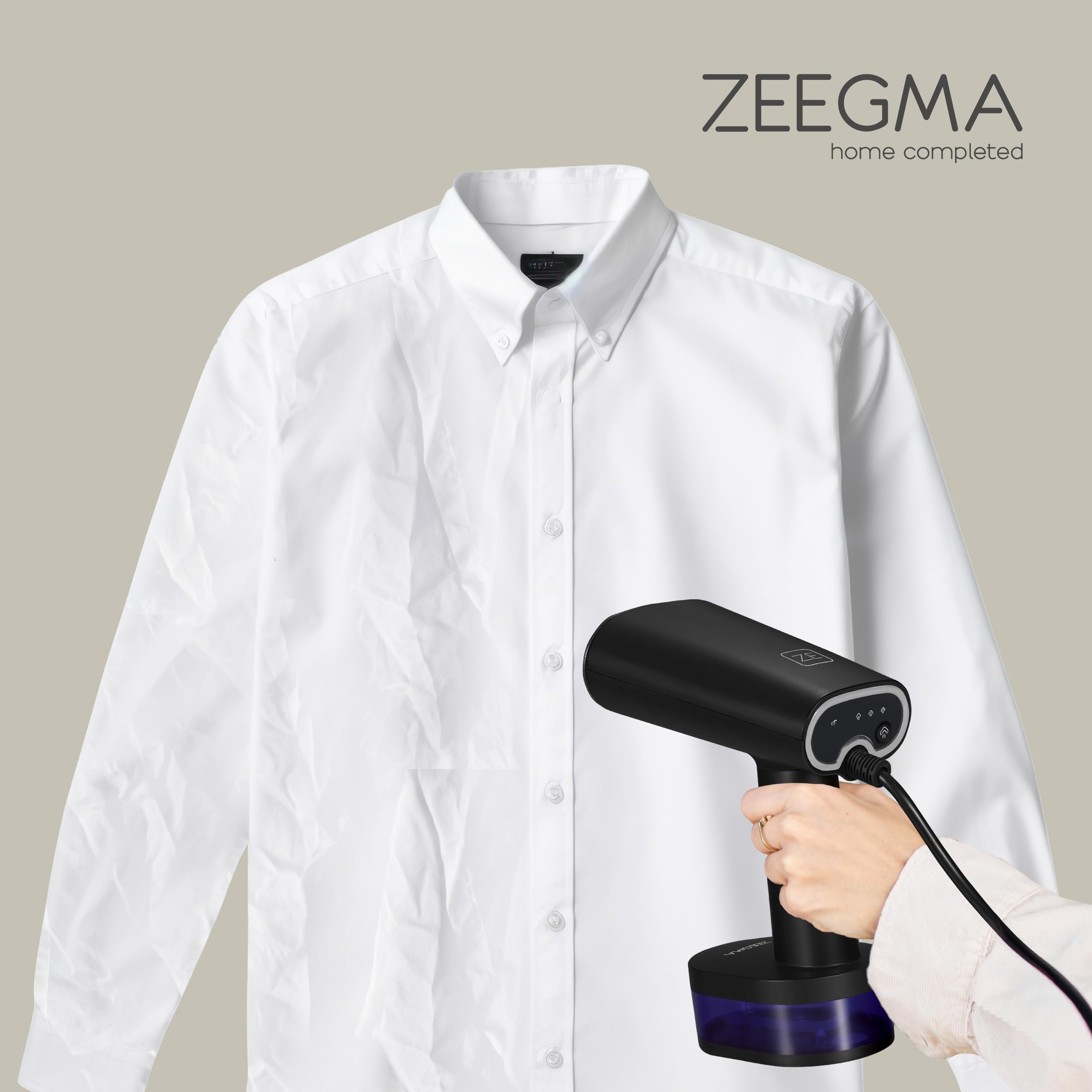 B0DZD13TBX_04 ZEEGMA STEAMEE Уред за гладене с пара