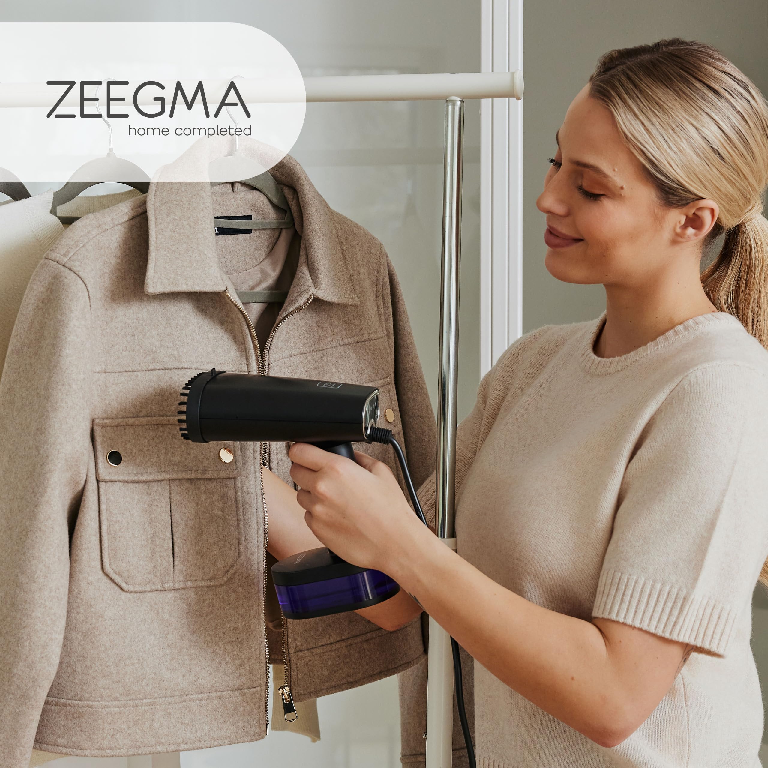 B0DZD13TBX_07 ZEEGMA STEAMEE Уред за гладене с пара