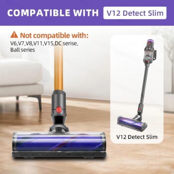 OMYOPY Електрическа четка за Dyson V12 Slim и V10 Slim