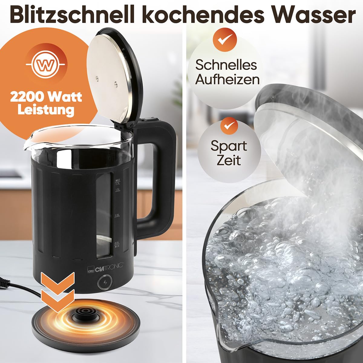 B0FZT6WWB4_04 Clatronic WK 3837 G Стъклена електрическа кана 1.7л