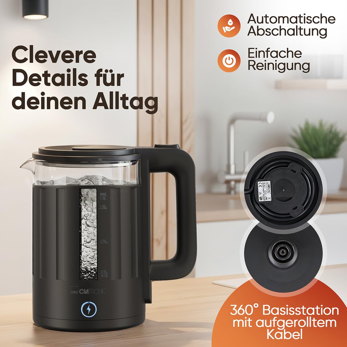 B0FZT6WWB4_06 Clatronic WK 3837 G Стъклена електрическа кана 1.7л