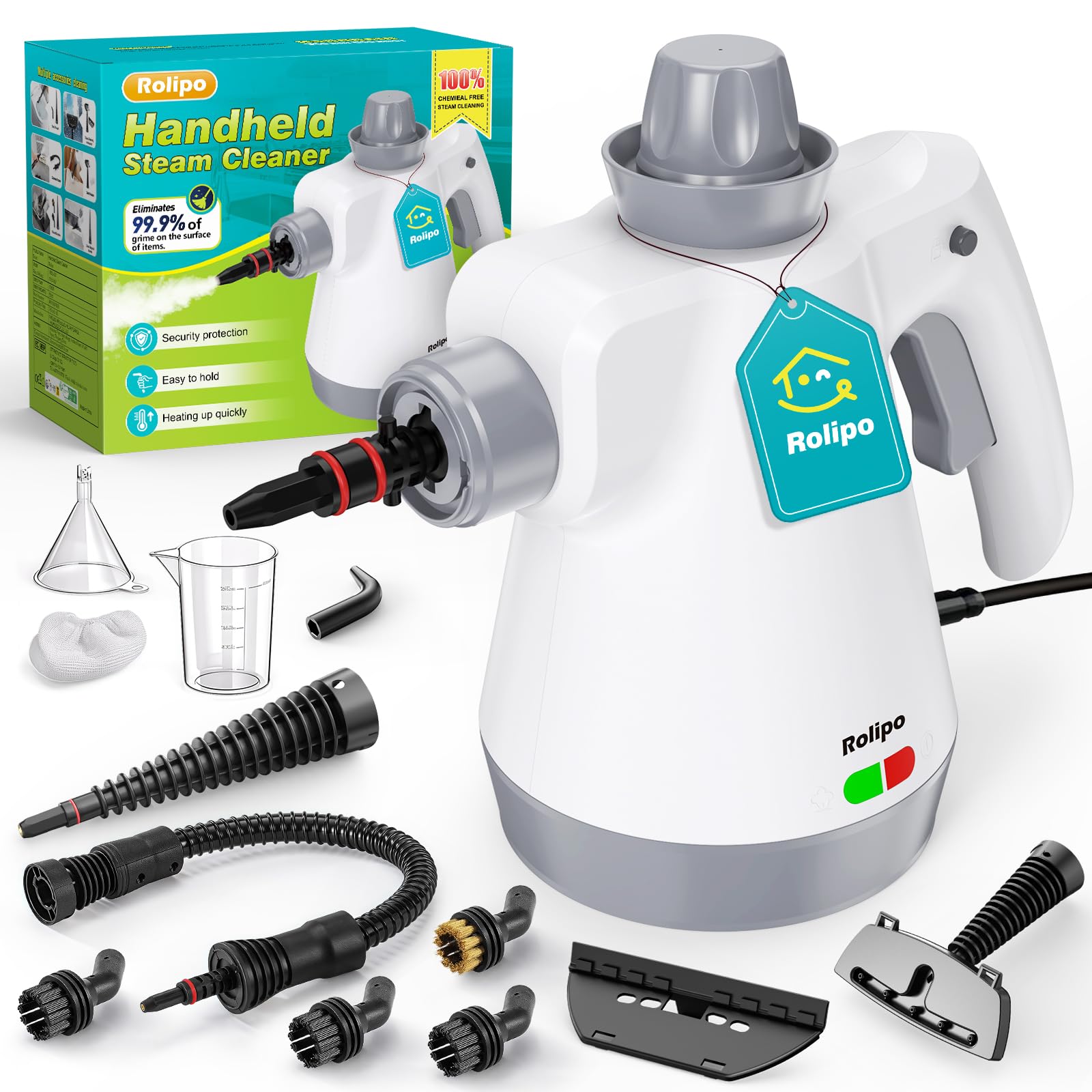 Rolipo TMSC-001 Ръчна парочистачка 1050W Rolipo TMSC-001 Ръчна парочистачка 1050W