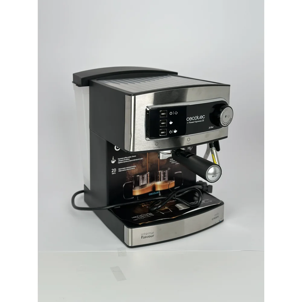 Еспресо кафемашина Cecotec Power Espresso 20 Manual Еспресо кафемашина Cecotec Power Espresso 20 Manual