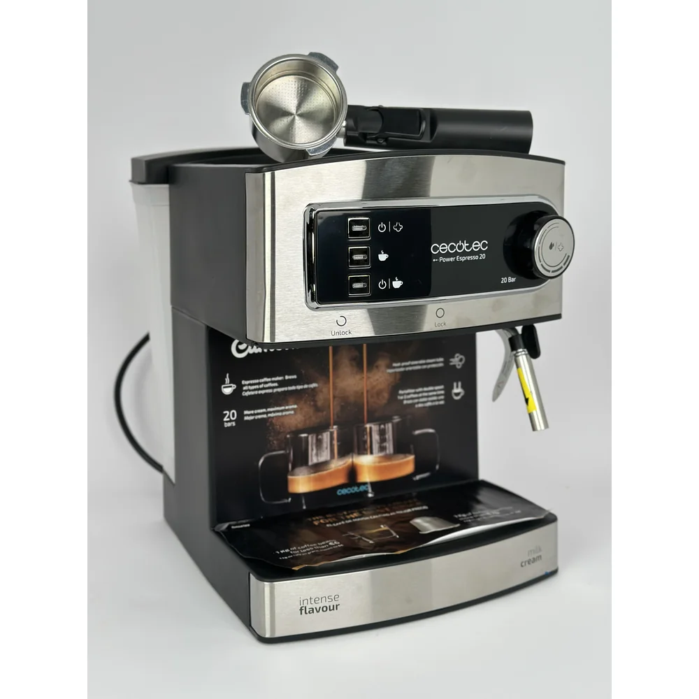 Еспресо кафемашина Cecotec Power Espresso 20 Manual Еспресо кафемашина Cecotec Power Espresso 20 Manual
