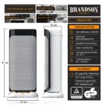 Керамична вентилаторна печка Brandson 303124