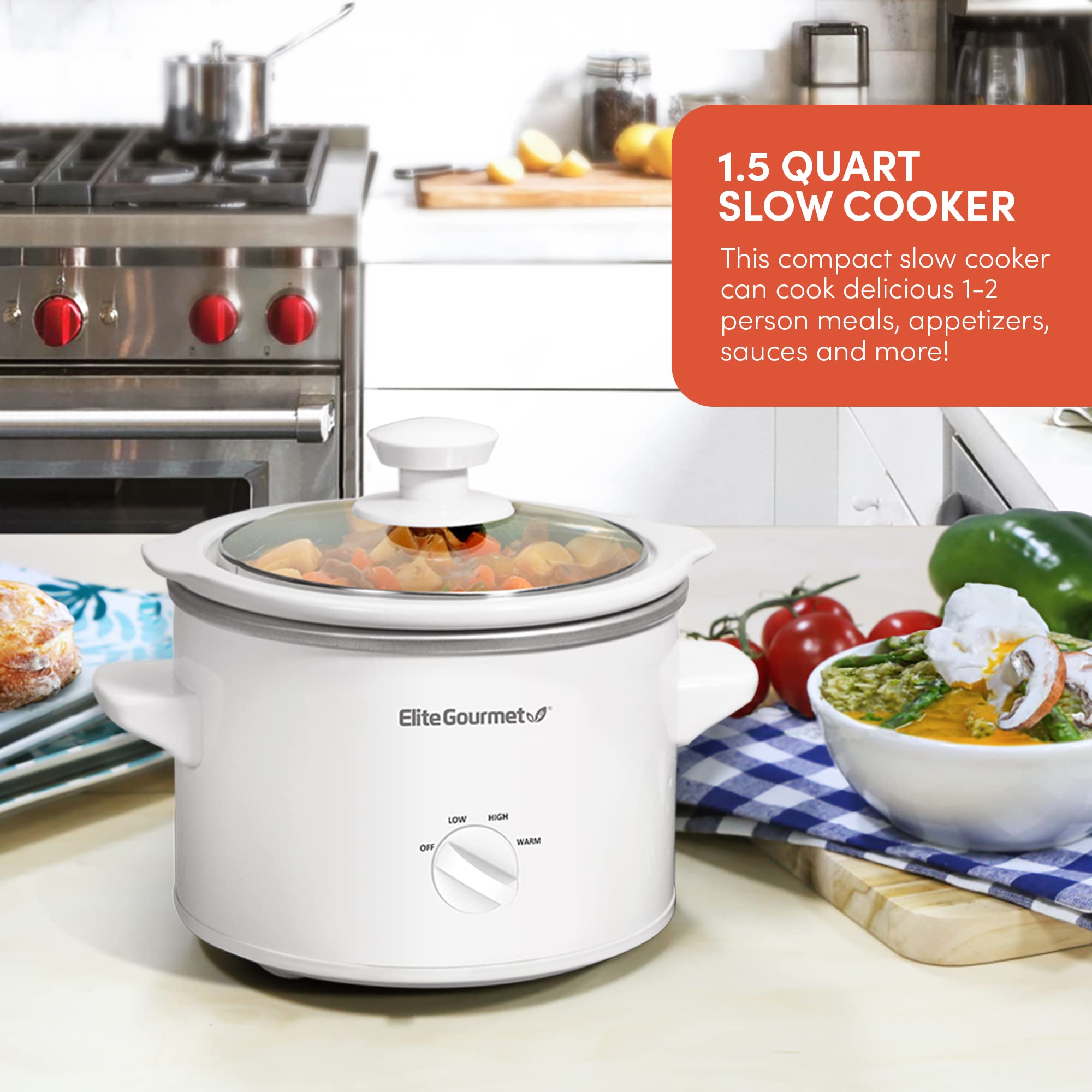 Уред за бавно готвене Elite Gourmet MST-250XW Уред за бавно готвене Elite Gourmet MST-250XW