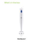 Ръчен пасатор Braun MultiQuick 1 MQ10.000P