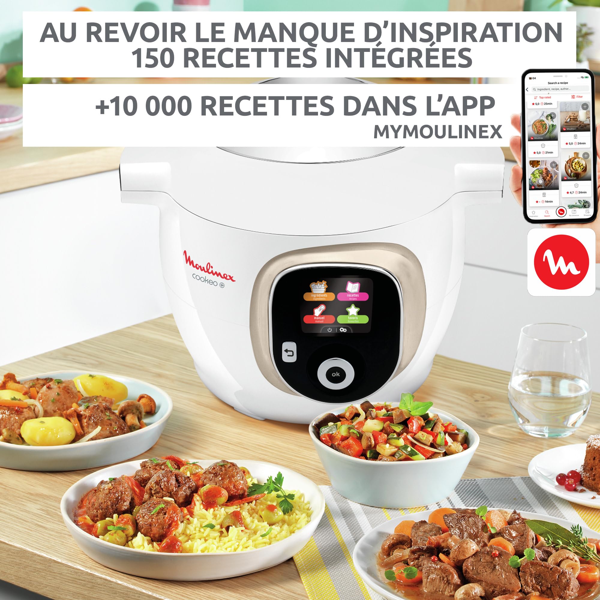 Мултикукър Moulinex Cookeo Smart CE85CA10 Мултикукър Moulinex Cookeo Smart CE85CA10
