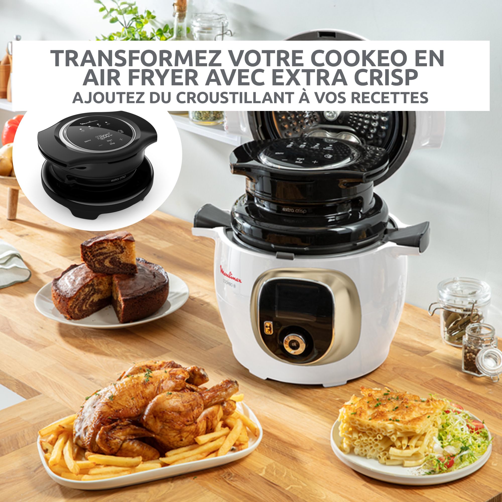 Мултикукър Moulinex Cookeo Smart CE85CA10 Мултикукър Moulinex Cookeo Smart CE85CA10