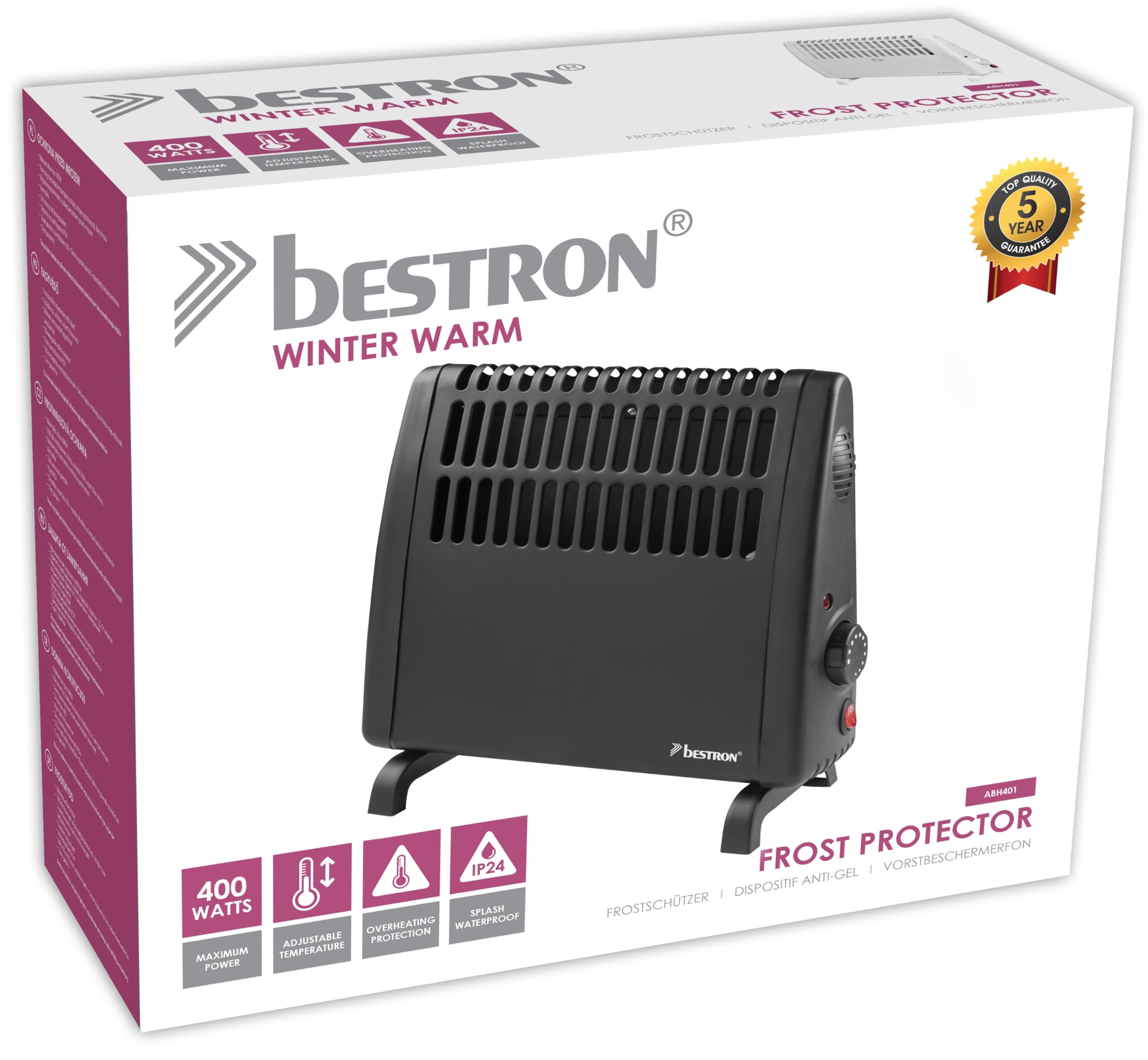 Нагревател против замръзване Bestron ABH401B Нагревател против замръзване Bestron ABH401B