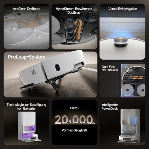 Робот прахосмукачка с моп Dreame X50 Ultra Complete Робот прахосмукачка с моп Dreame X50 Ultra Complete