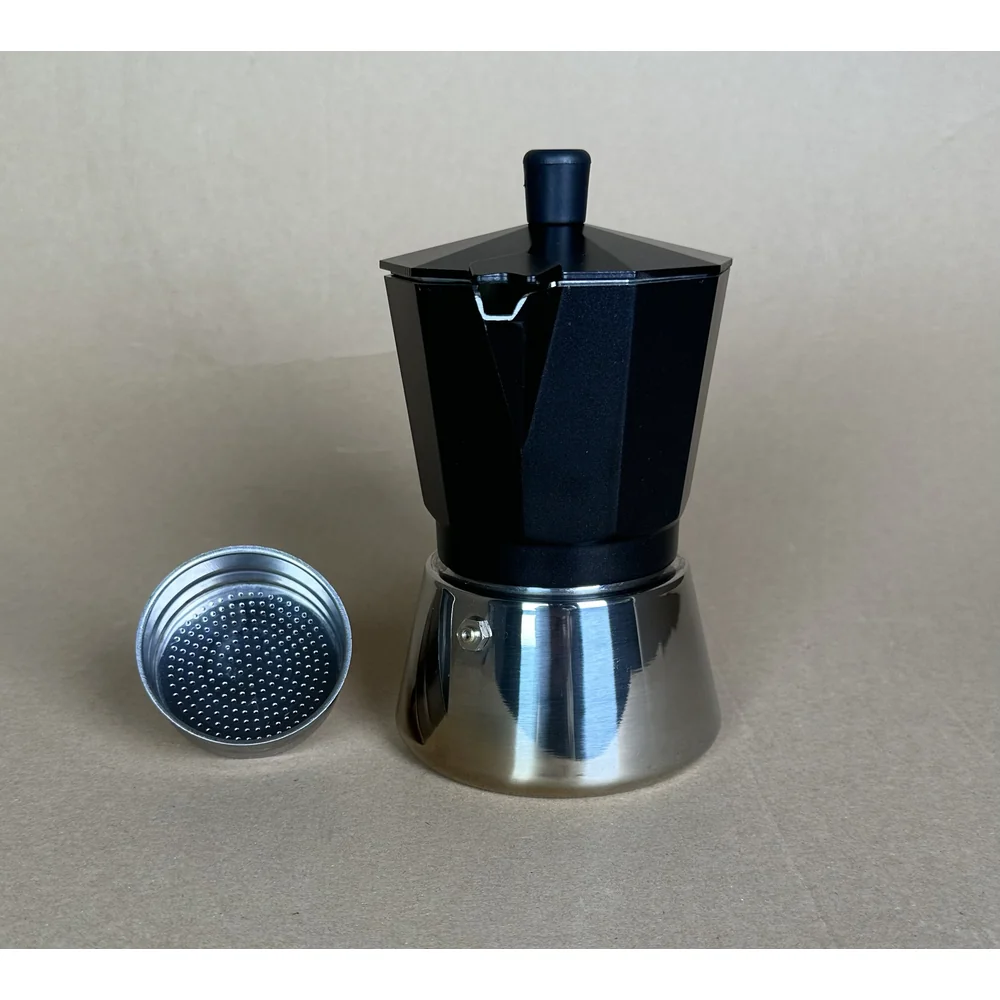 Гейзерна кафеварка VINATO VT-Mocha Pot-black and white Гейзерна кафеварка VINATO VT-Mocha Pot-black and white