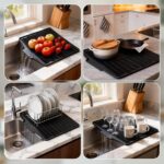 Силиконова подложка за отцеждане на съдове LUXHEIM JY1124