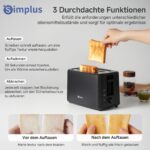 Тостер SIMPLUS DSLU007BK01