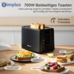 Тостер SIMPLUS DSLU007BK01