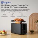 Тостер SIMPLUS DSLU007BK01
