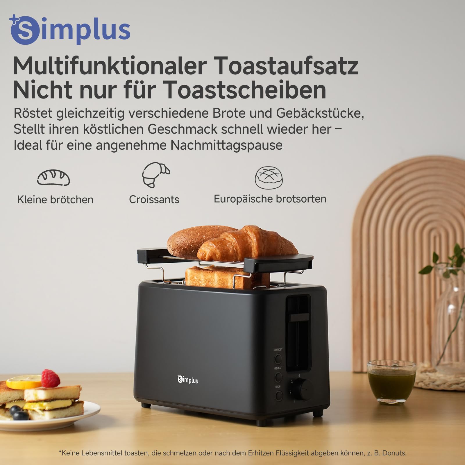 Тостер SIMPLUS DSLU007BK01 Тостер SIMPLUS DSLU007BK01