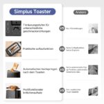 Тостер SIMPLUS DSLU007BK01