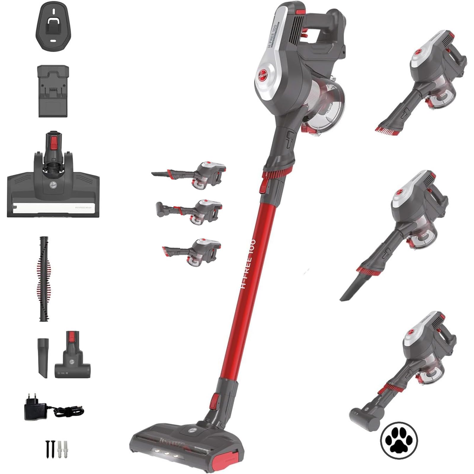 Безжична прахосмукачка Hoover H-FREE 100 HF122GPT Безжична прахосмукачка Hoover H-FREE 100 HF122GPT
