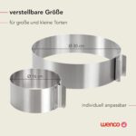 Регулируем ринг за торта Wenco 555005
